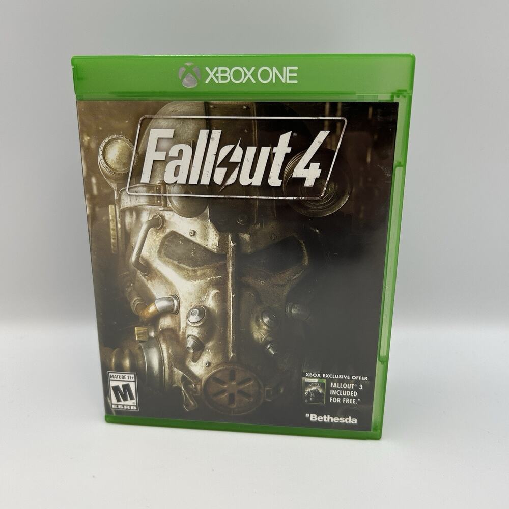 Fallout 4 (Microsoft Xbox One, 2015) Video Game - Complete - Tested Working